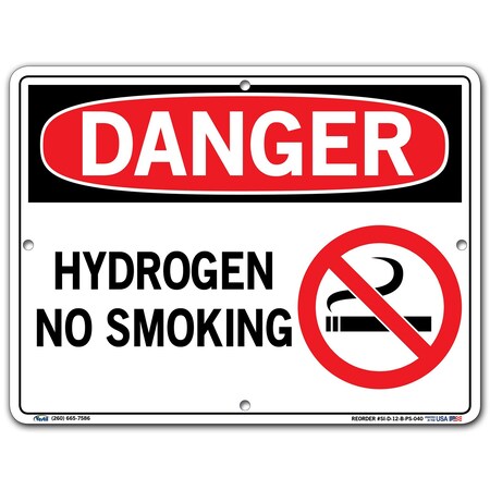 Vestil Polystyrene Sign, 9-1/2" H, 12-1/2" W, Polystyrene, Rectangle, English, SI-D-12-B-PS-040 SI-D-12-B-PS-040